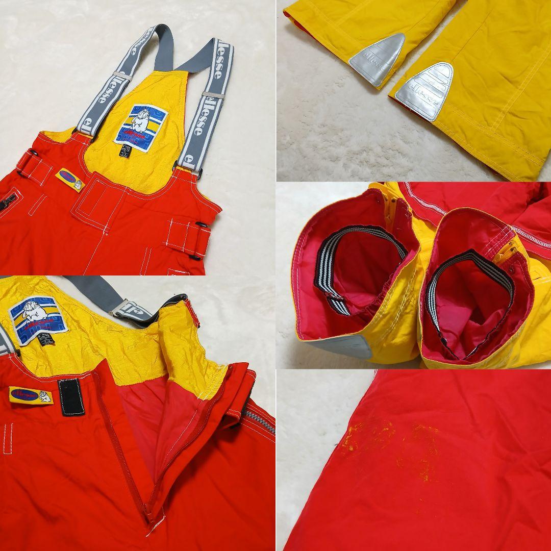 【極希少】90s ellesse ヴィンテージ ブルドック スノーセットアップ