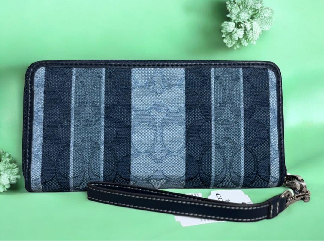 《新品》COACH 長財布インディゴ