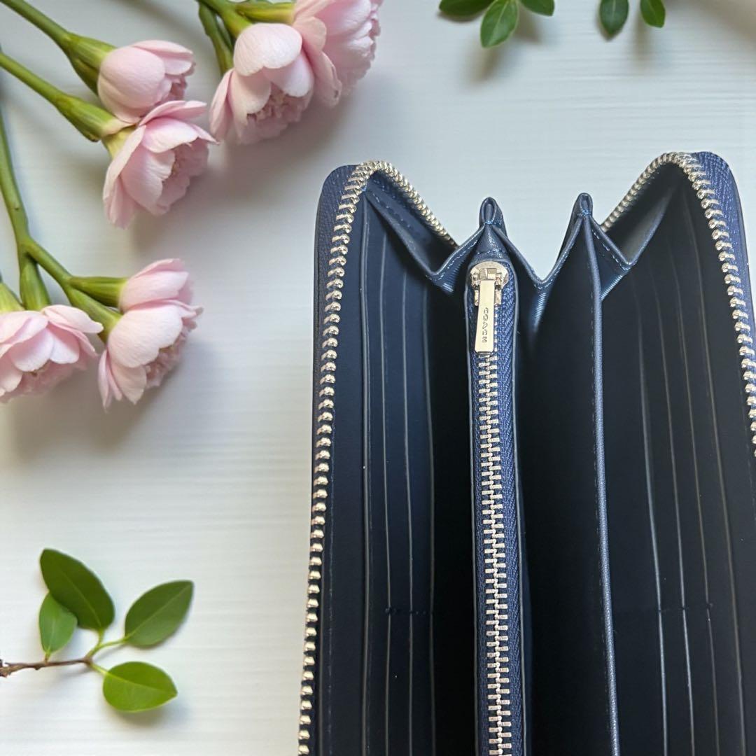 《新品》COACH 長財布インディゴ