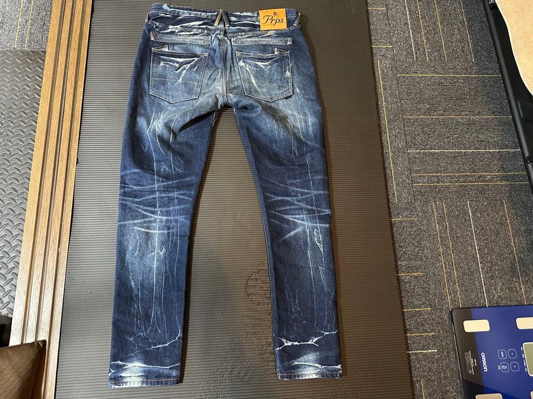 PRPS(ピーアールピーエス)スリムテーパードフィット