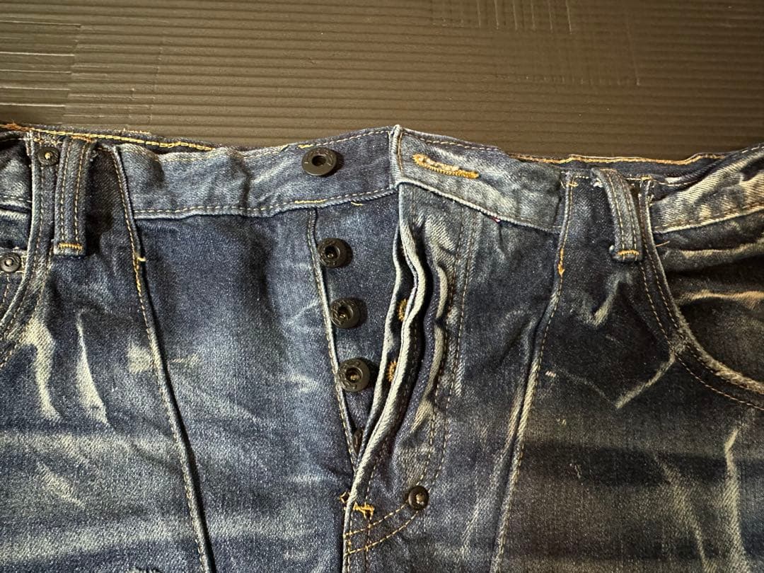 PRPS(ピーアールピーエス)スリムテーパードフィット