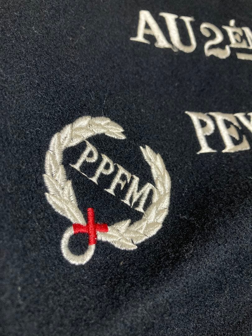 y2k 90s PPFM リバーシブル ウール ボンバージャケット スタジャン