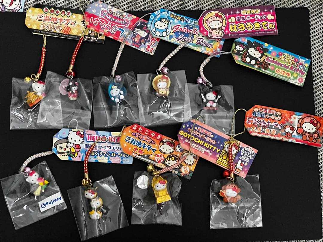 ハローキティ ご当地根付 近畿