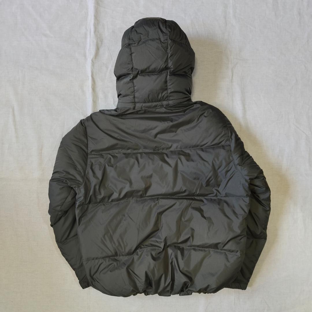 美品 エディーバウアー グースダウン パファージャケット オリーブ