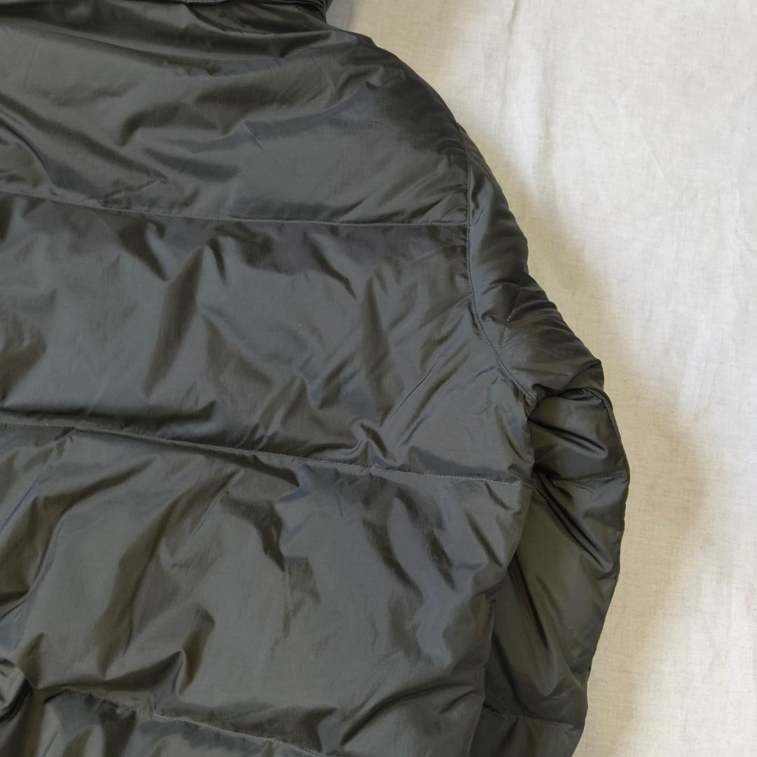 美品 エディーバウアー グースダウン パファージャケット オリーブ