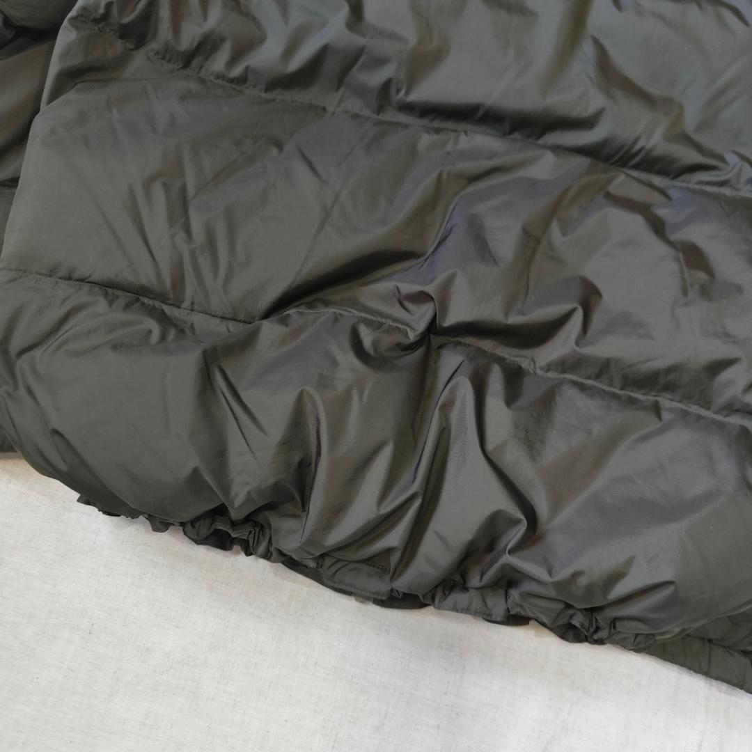 美品 エディーバウアー グースダウン パファージャケット オリーブ