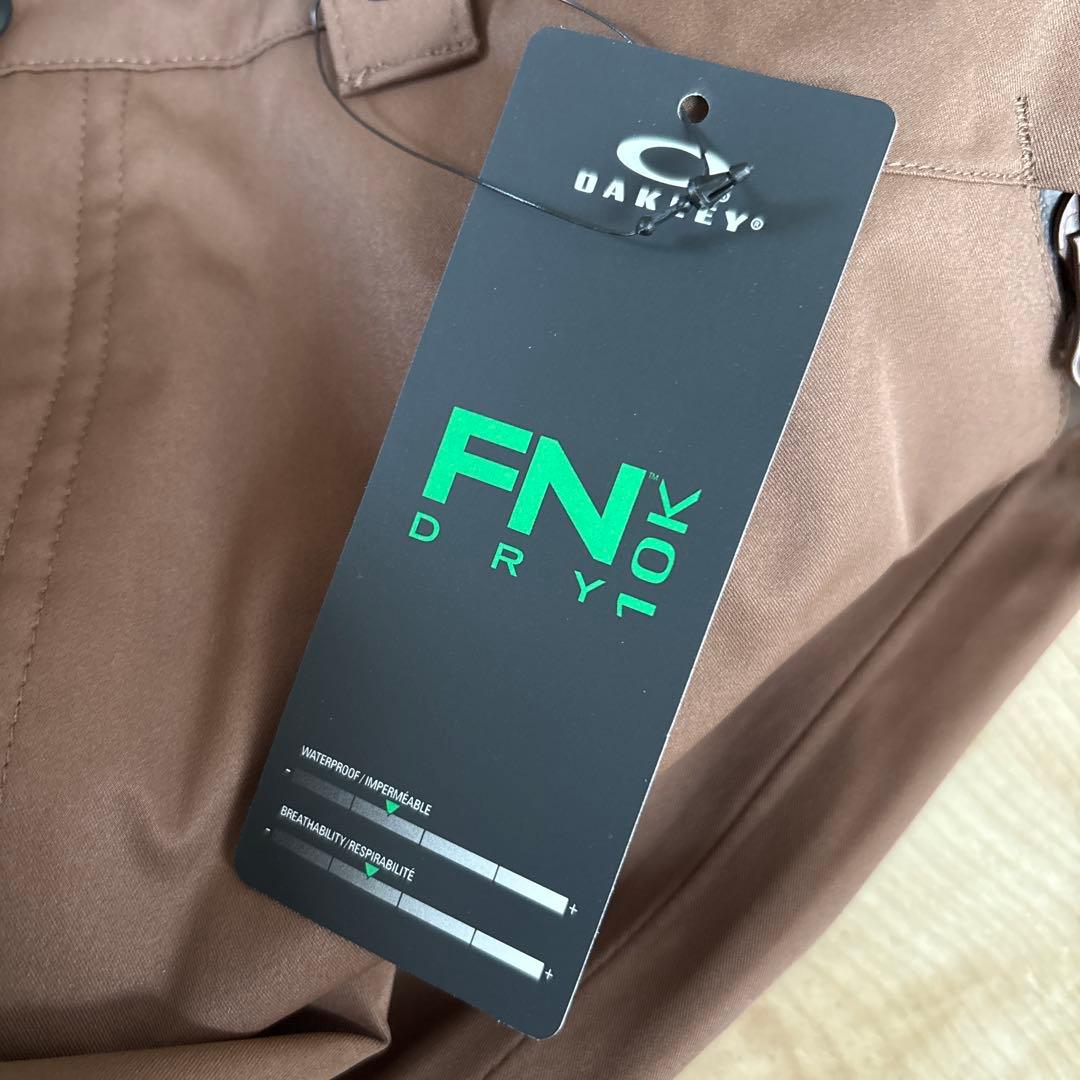新品　オークリー　メンズ　スノーボードパンツ　ブラウン　撥水　日本XLサイズ