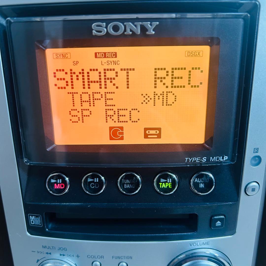 SONY CMT-M3 シルバー MDコンポ 作動OK! 付属品完備