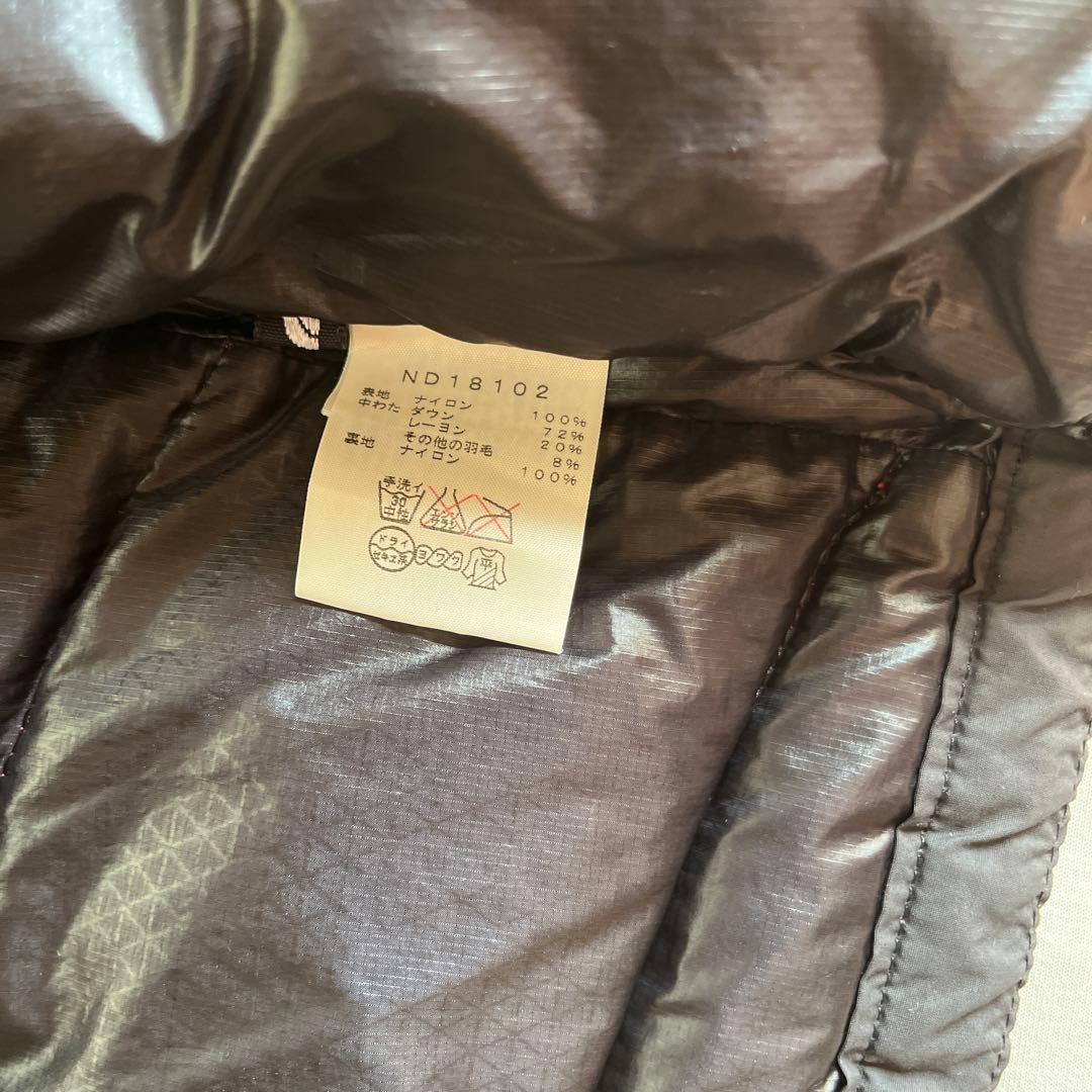 ザノースフェイス アコンカグアジャケット レッド 赤 ダウンジャケット【美品】