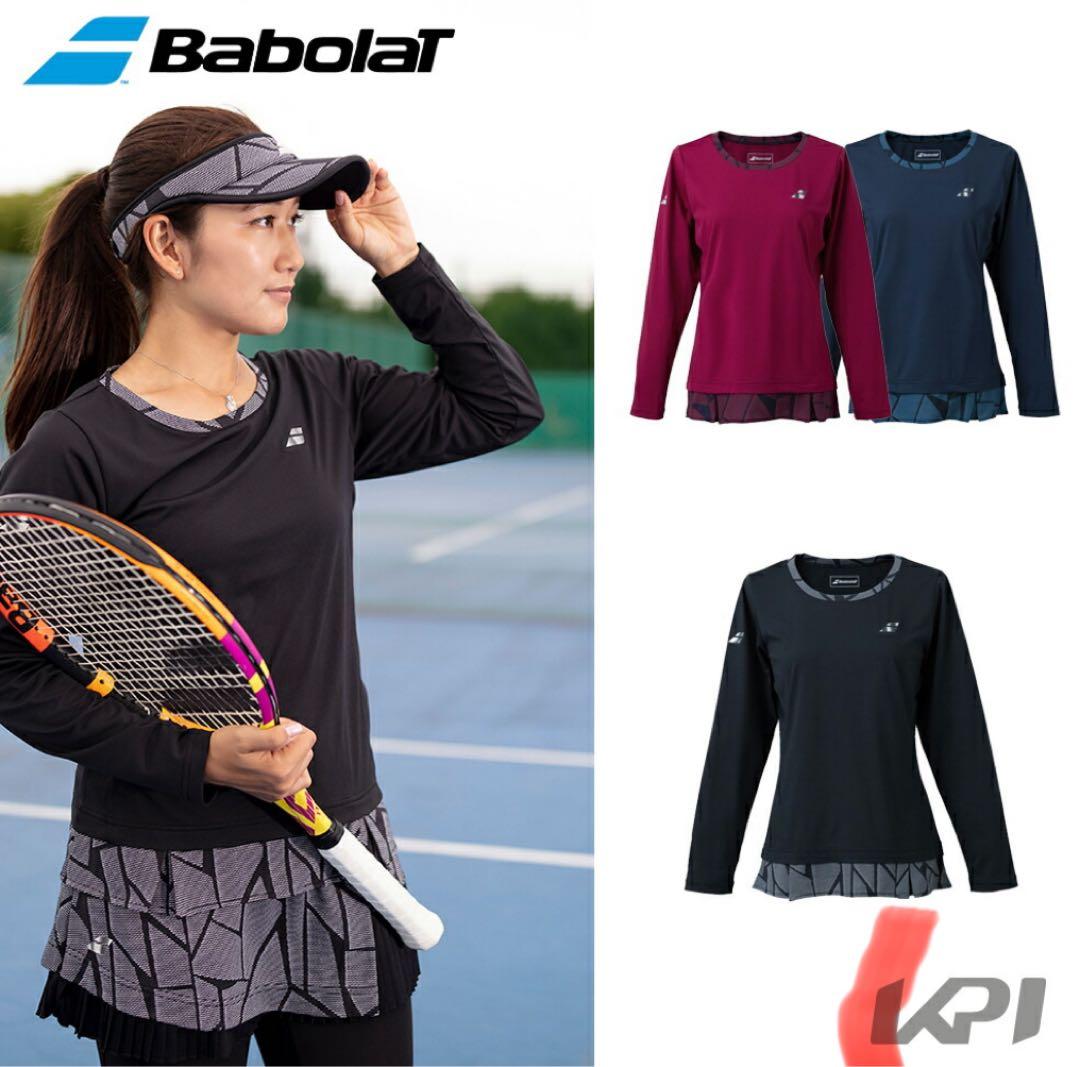 バボラ ウェア テニス 長袖 シャツ バイザー セット(4点セット)