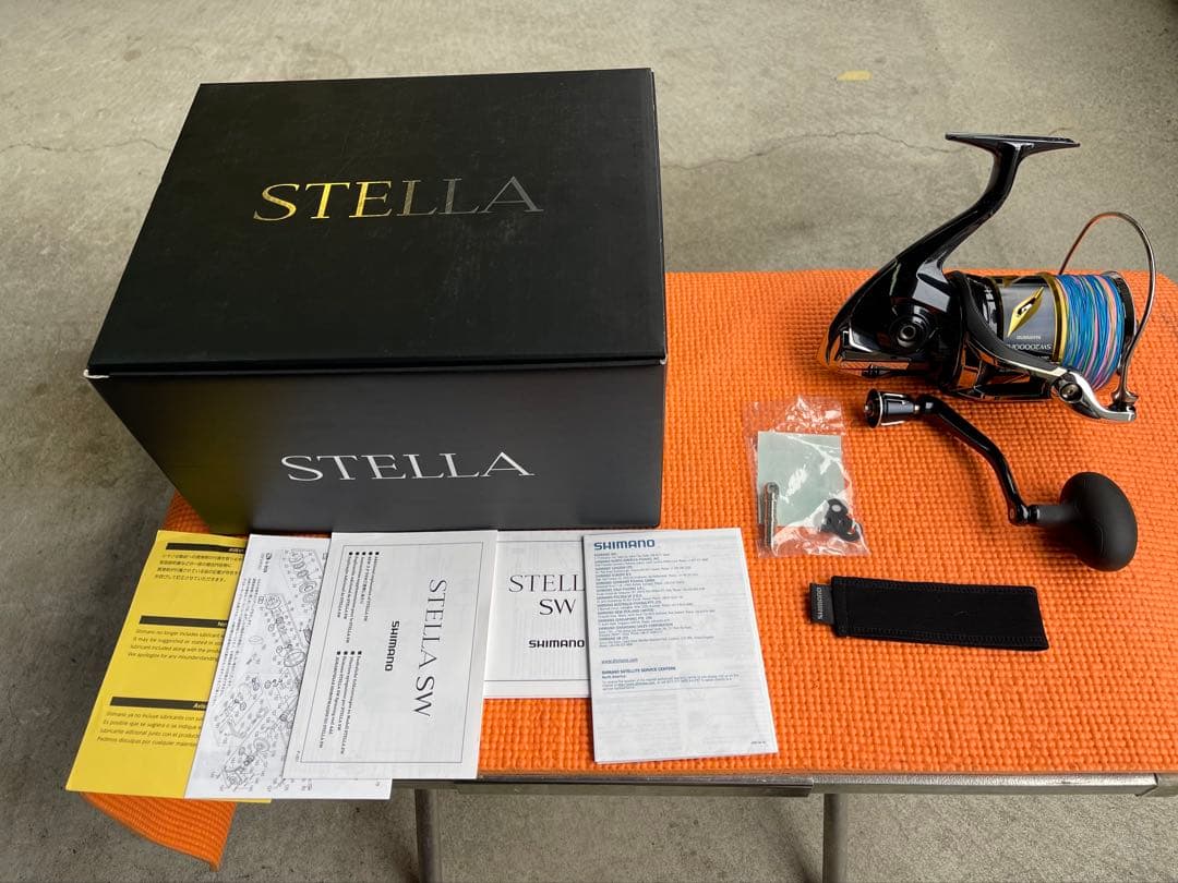 シマノ 20 ステラ SW　20000PG ほぼ新品 オッズポート10号新品