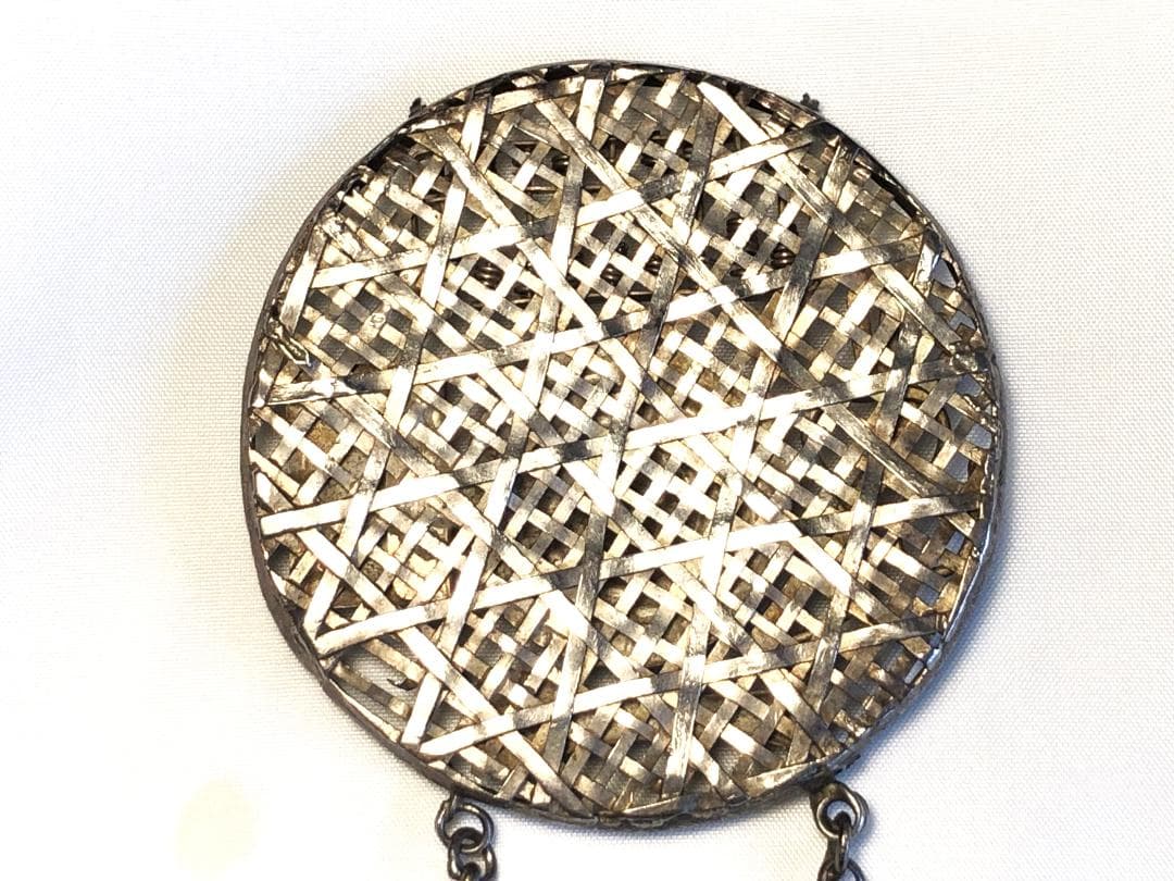 【 明~清代 银锁算盘】　銀錠そろばん　中華古玩　　　　　M0425B