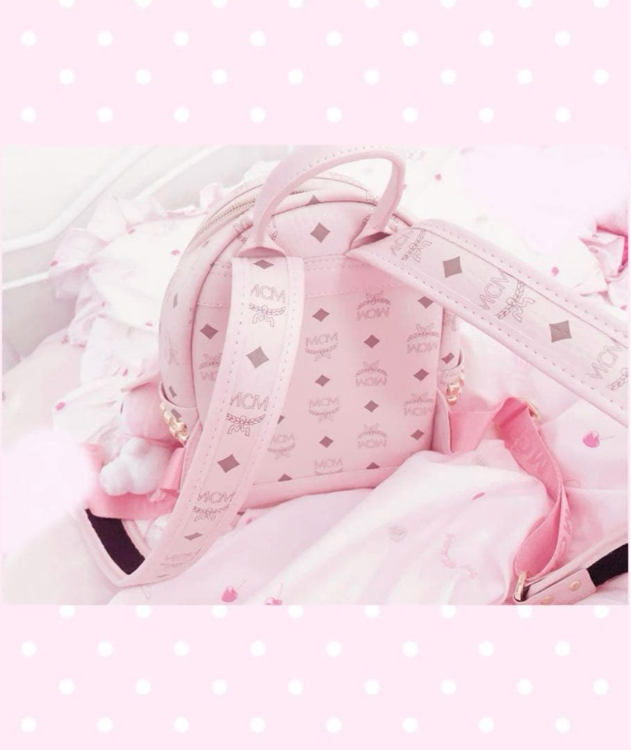 ♡MCM♡ リュック パウダーピンク