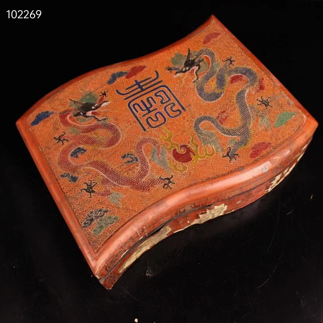 中国美術・寿山田黄石純手彫り・深山訪友の印鉴・古漆箱付・書道品