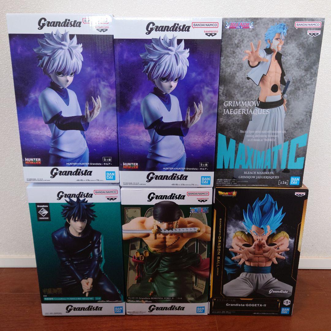 【６点セット】Grandista フィギュア　まとめ売り　プライズ品　キルア