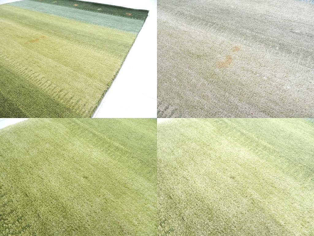 展示品 ギャベ ギャッベ ウール 絨毯 カーペット 北欧モダン ペルシャ