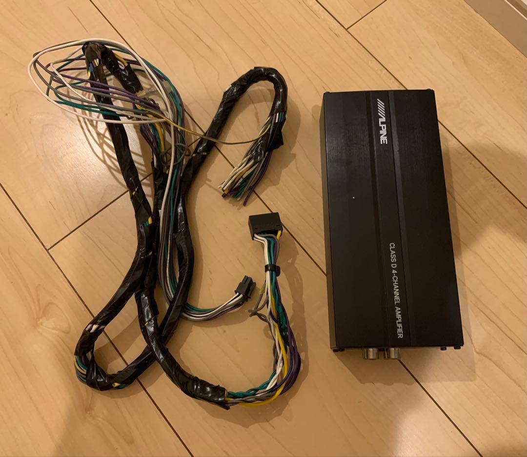 ALPINE パワーアンプ 4チャンネル KTP-600 - メルカリ