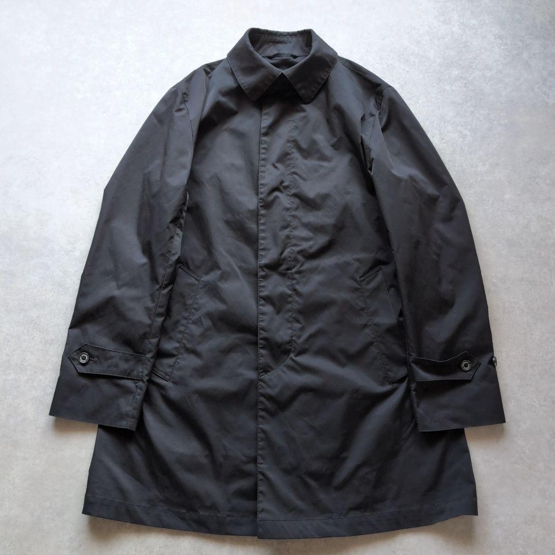 マッキントッシュフィロソフィー トロッターコート ステンカラー ブラック 42