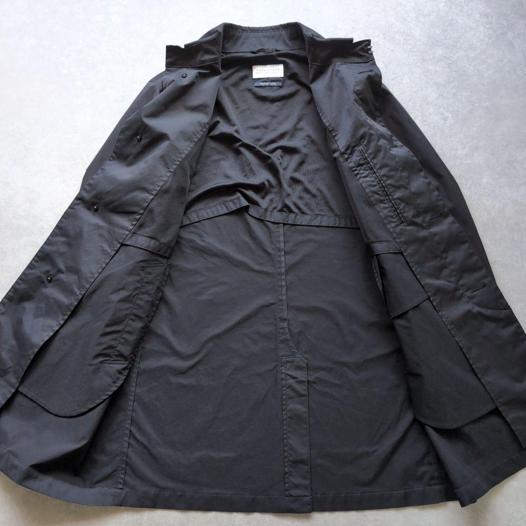 マッキントッシュフィロソフィー トロッターコート ステンカラー ブラック 42