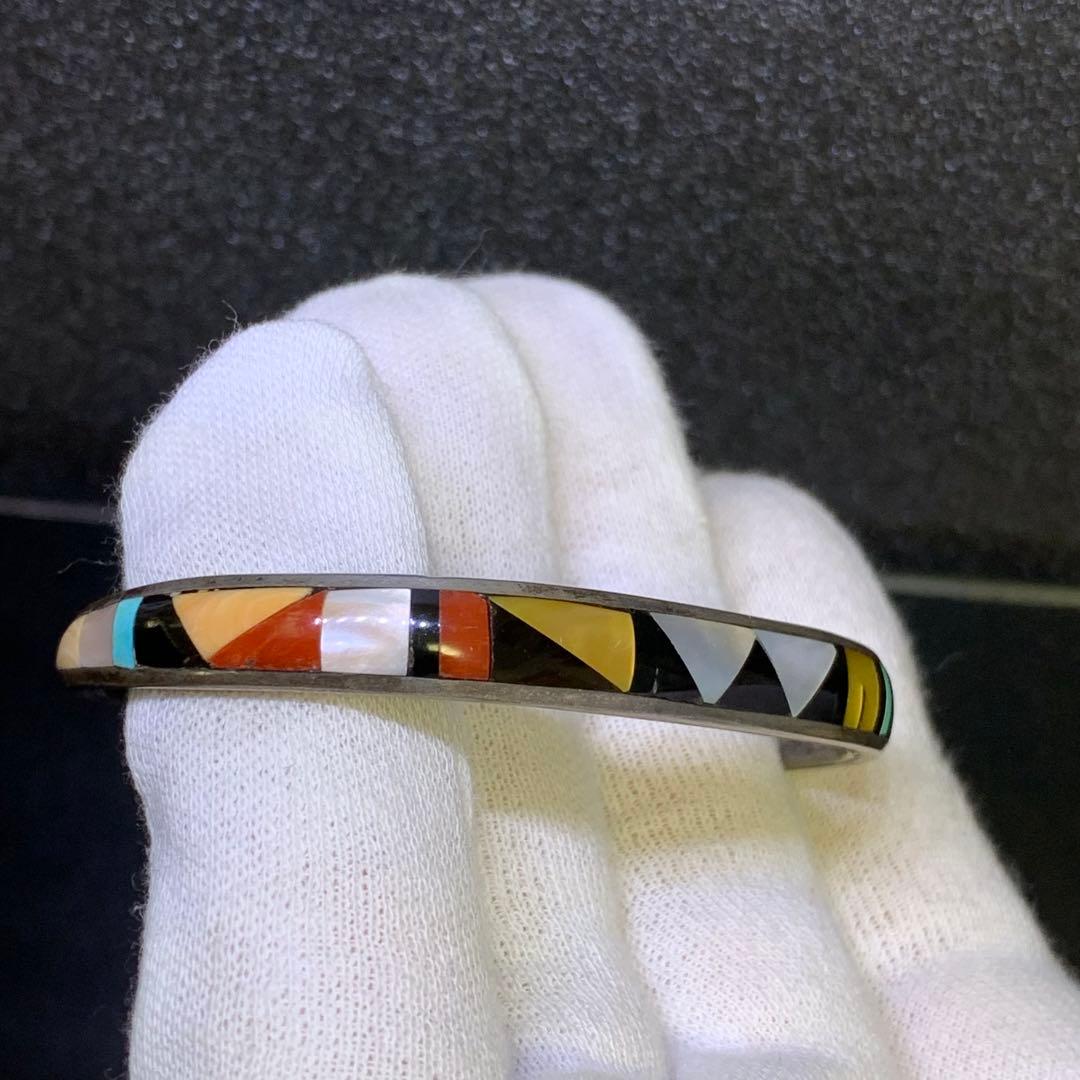 ナ*ん様 《ヴィンテージ希少》《送料無料》⭐︎ZUNI IUUMズニ族 バングル