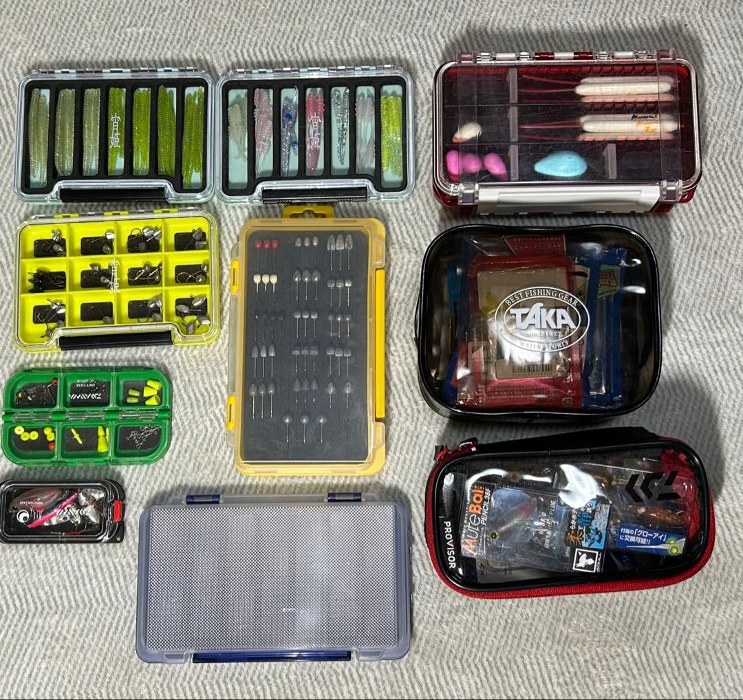 ライトゲーム、アジング、メバリング引退セット