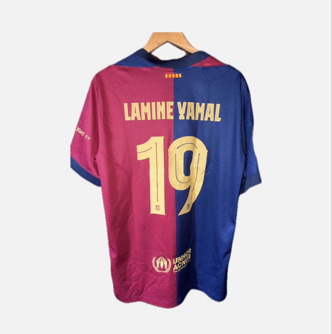 FCバルセロナ 24/25 ユニフォーム ラミネヤマル19番 - メルカリ