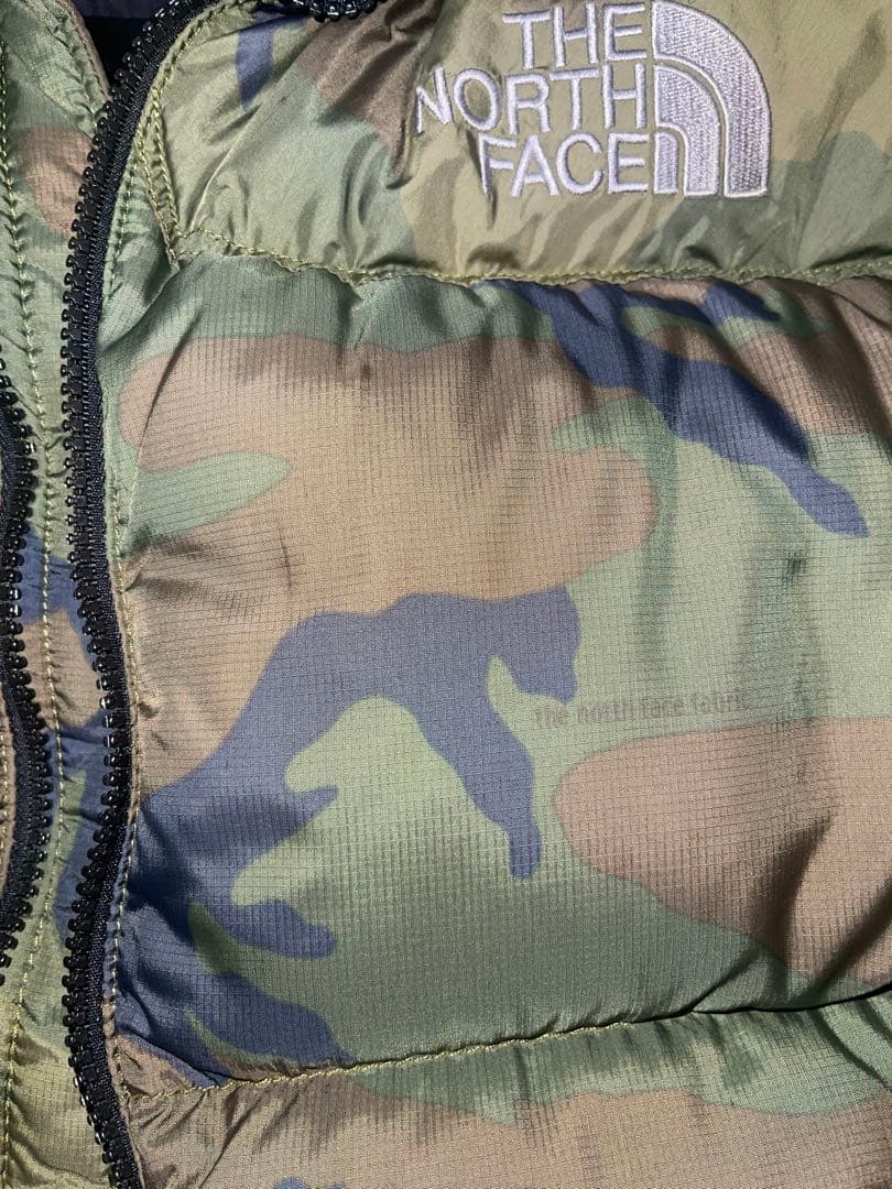 希少品ノースフェイス ヌプシ Mサイズ カモフラ