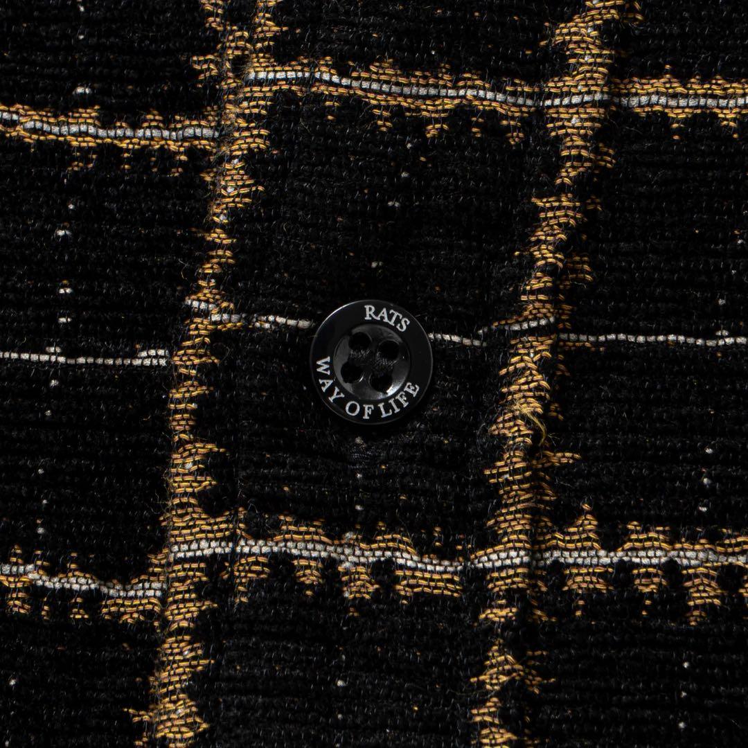 キムタク 私物 RATS 25AW MOLESKIN CHECK SHIRT