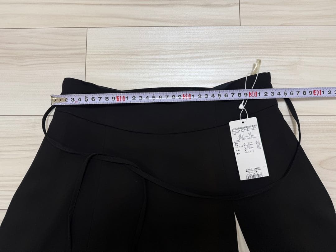 ブルーレーベルクレストブリッジ　スカート　ブラック　M 38