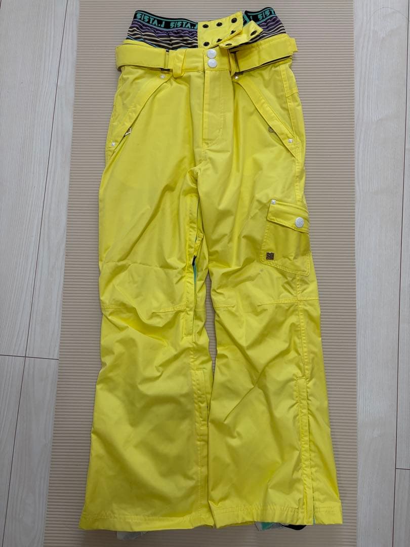 Sista.J マルチカラー チェック柄 スノーボードウェア - メルカリ