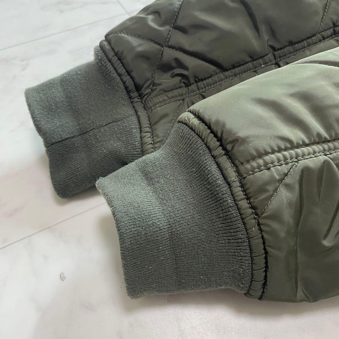 AVIREX USA ダイヤキルティングジャケット　MA-1 フライトジャケット