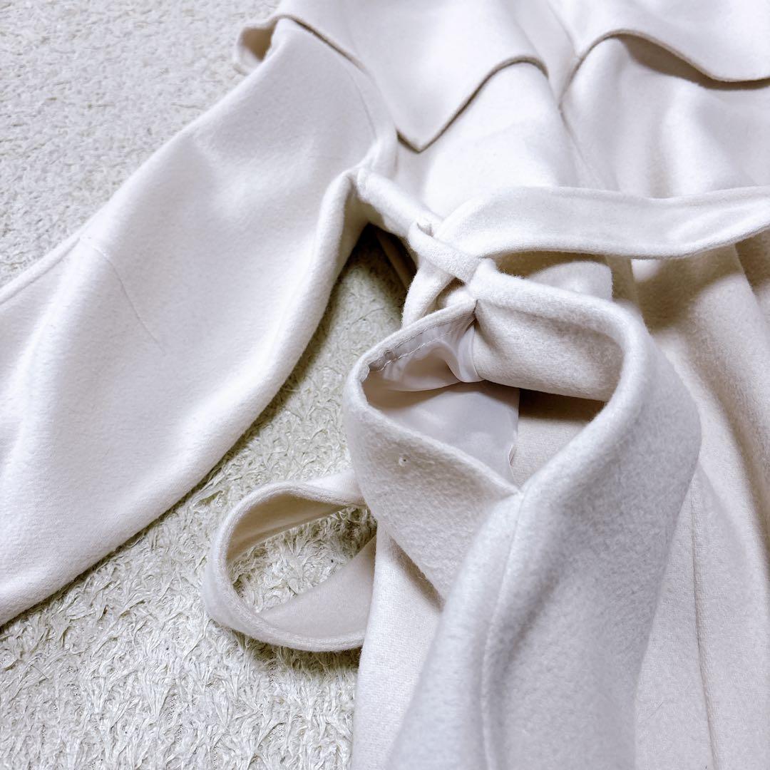 【美品】FRAY I.D ロイヤルジーロンショールリバーコートフレイ アイディー