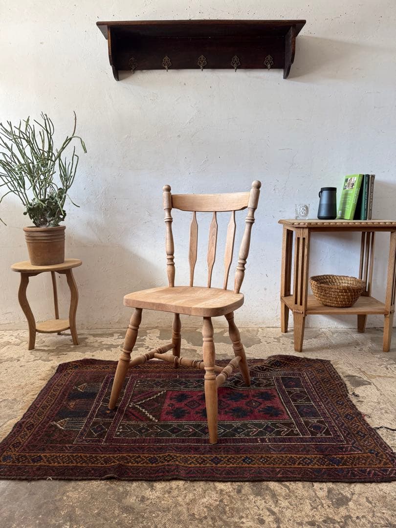 ビンテージ ダイニングチェア　カフェチェア 剥離 no1