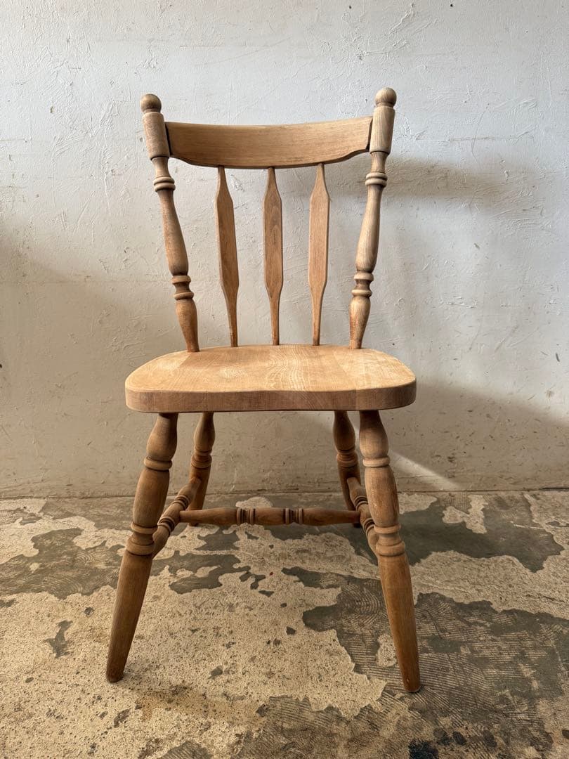 ビンテージ ダイニングチェア　カフェチェア 剥離 no1