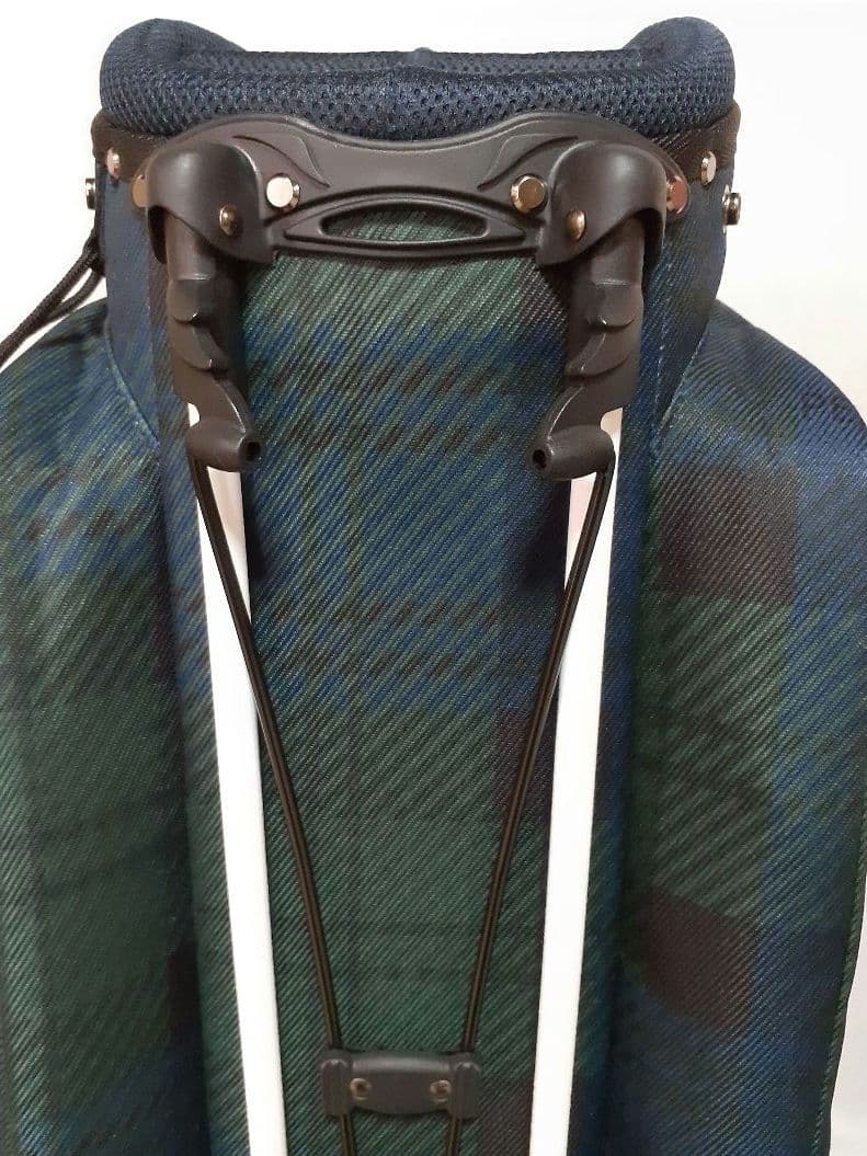 PEARLY GATES /スタンド式 キャディバッグ ブラックウォッチ 未使用