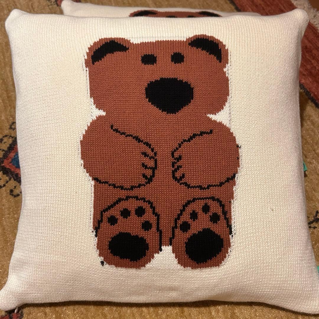 unico daisuke kondo クッションカバー ニット - メルカリ