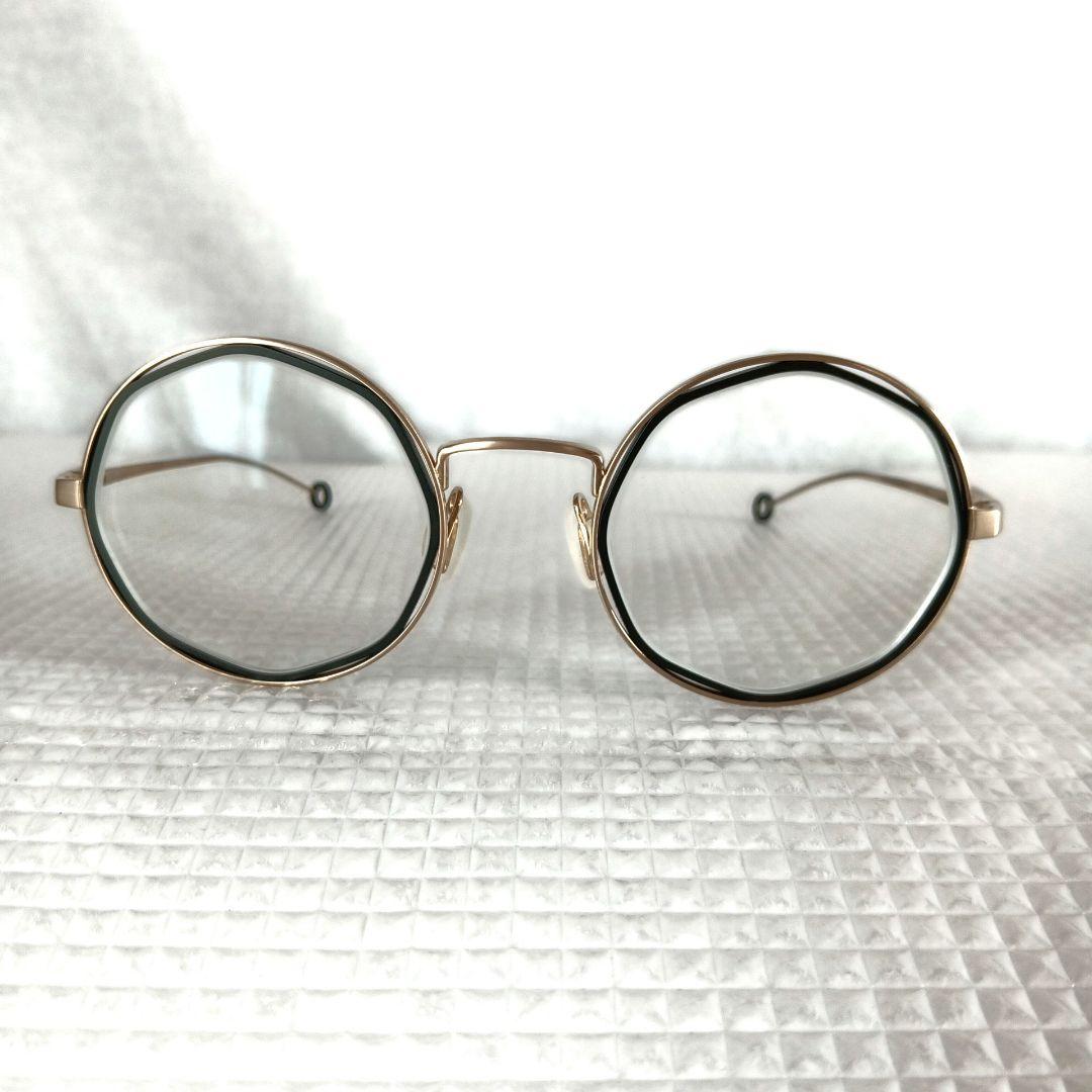 完売品◇Arumamika アルマミカ 丸メガネ DAWN 47size 多角形 - メルカリ