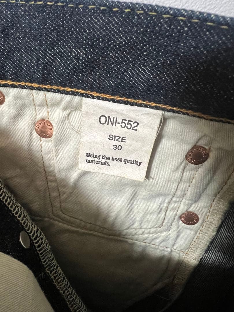 鬼デニム　ONI-552 サイズ３0