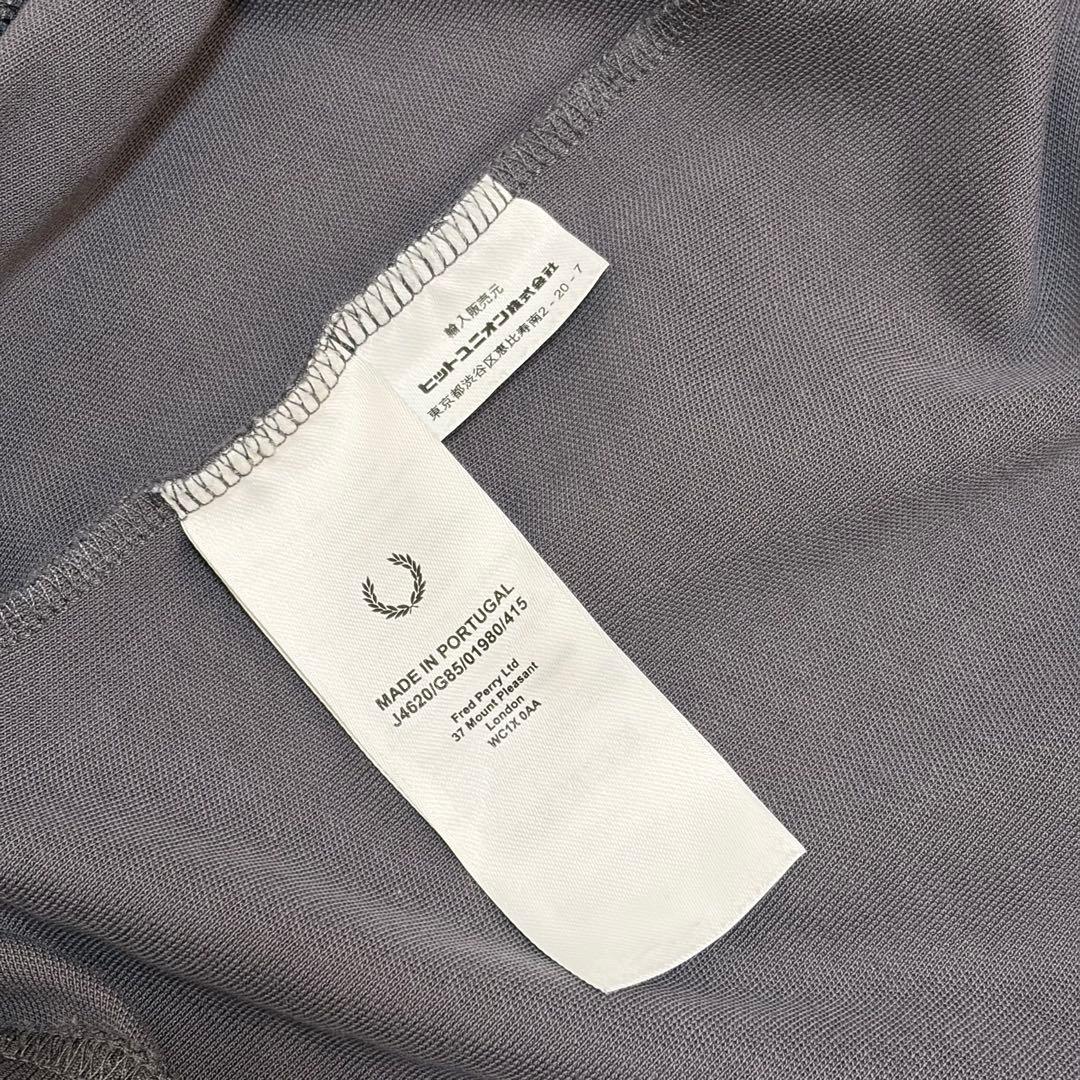 FRED PERRY フレッドペリー トラックジャケット グレー L 美品