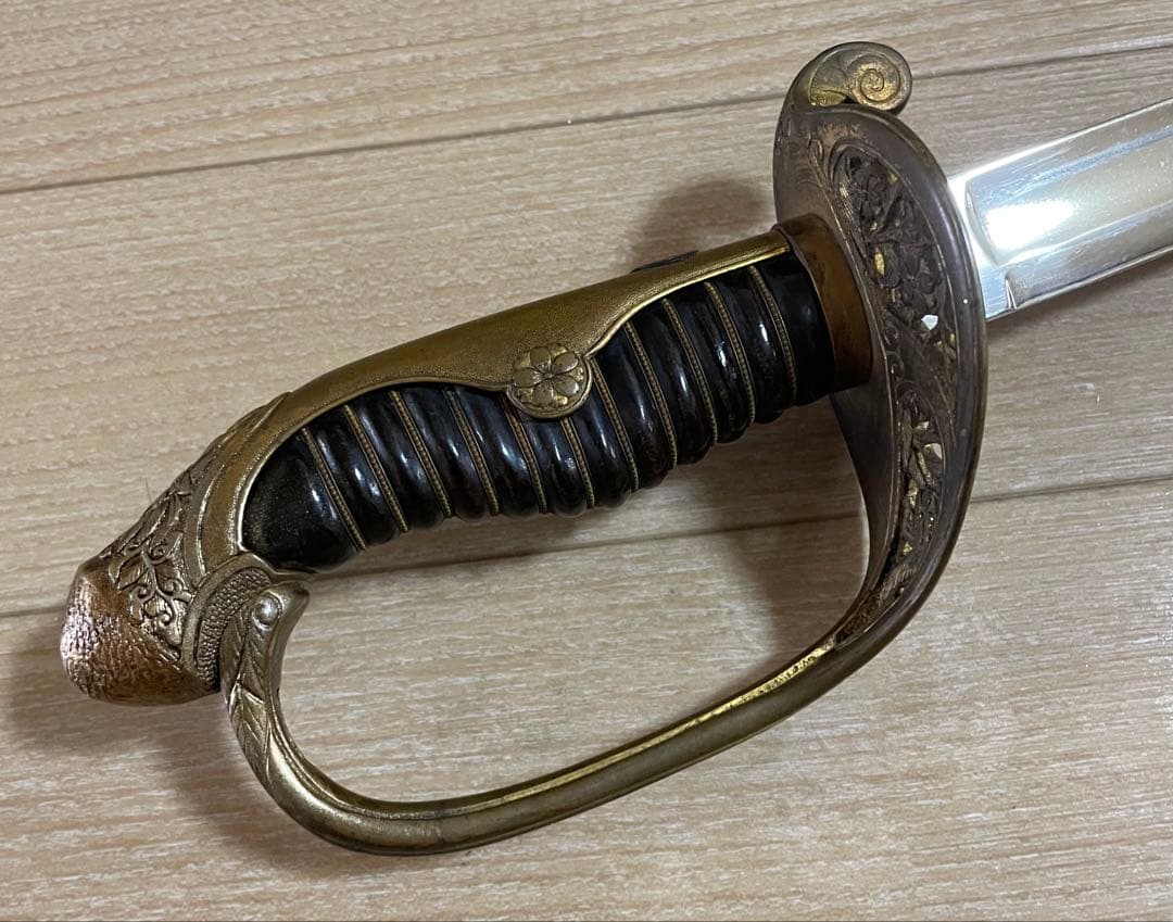 模造刀 美術刀 サーベル 指揮刀 時代武具 B017