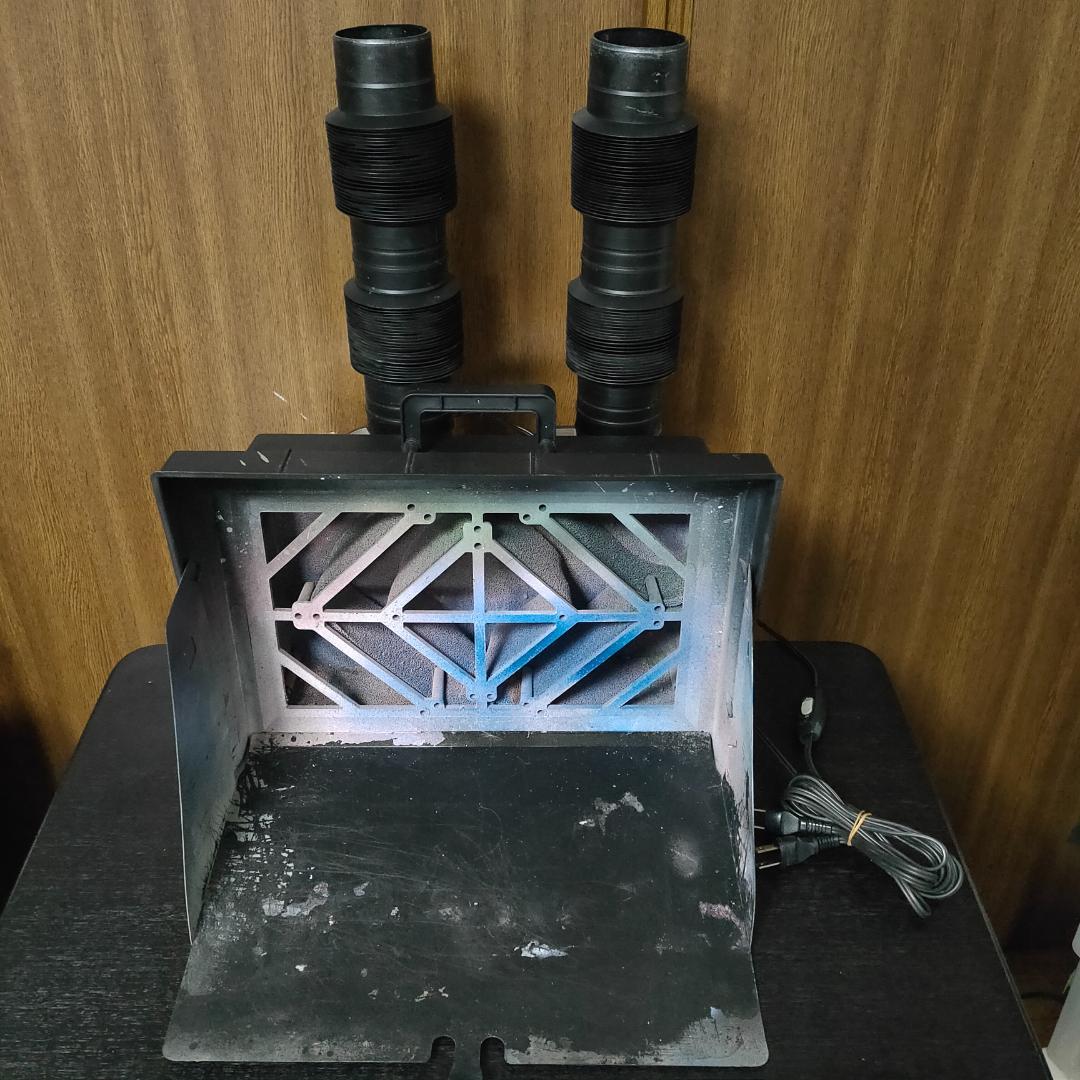 タミヤ スプレーワーク ペインティングブースⅡ ツインファン 塗装