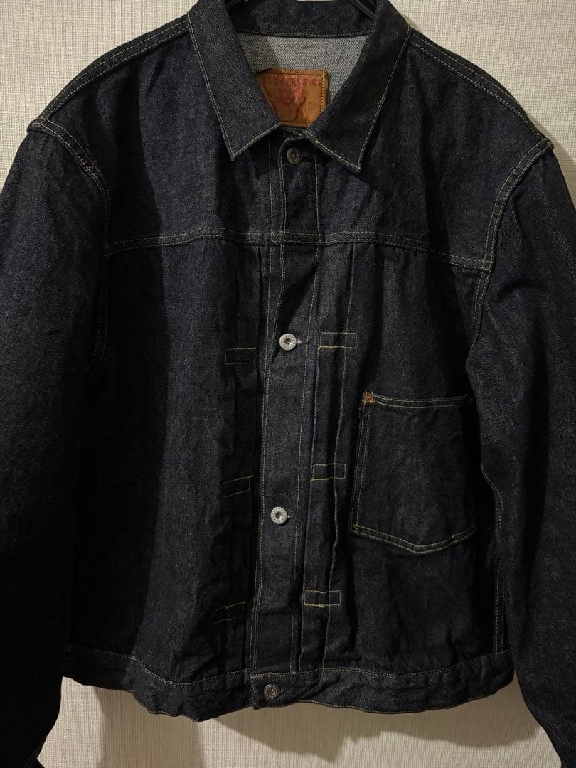 希少 未使用品 tcbジーンズ S40's Jacket 赤タブ　サイズ50