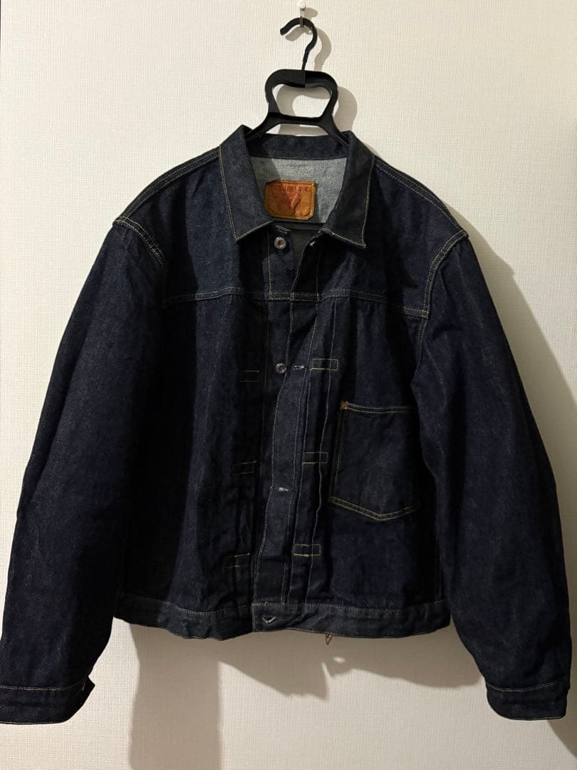 希少 未使用品 tcbジーンズ S40's Jacket 赤タブ　サイズ50
