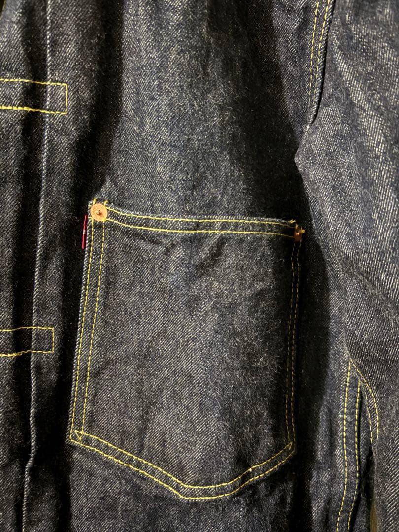 希少 未使用品 tcbジーンズ S40's Jacket 赤タブ　サイズ50