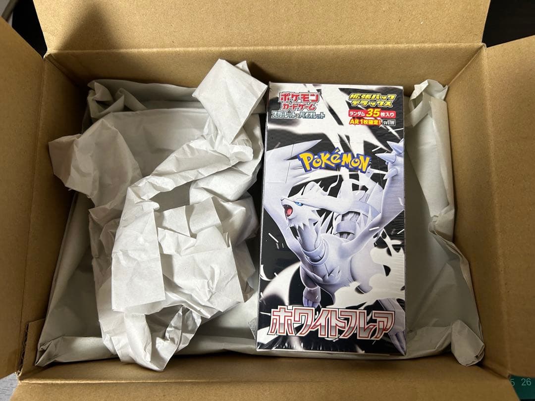 ポケモンカード　メガドリームex　ホワイトフレア　ボックス