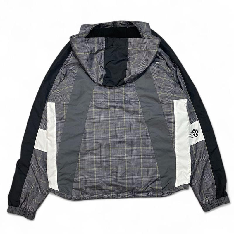 RUSSELUNO ラッセルノ ナイロン フルジップ ジャケット 4 チェック