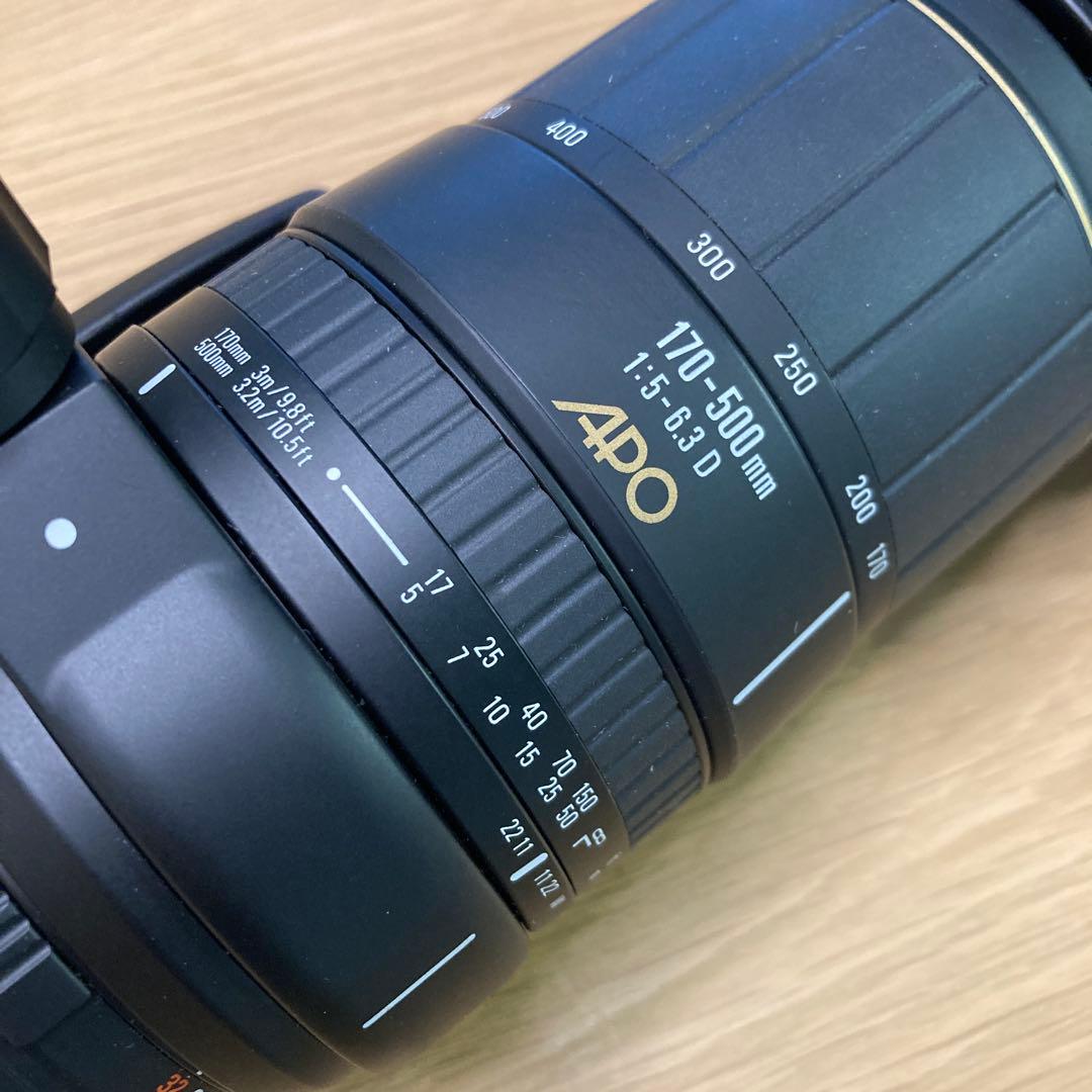 シグマアポズーム170-500(ケース付き)