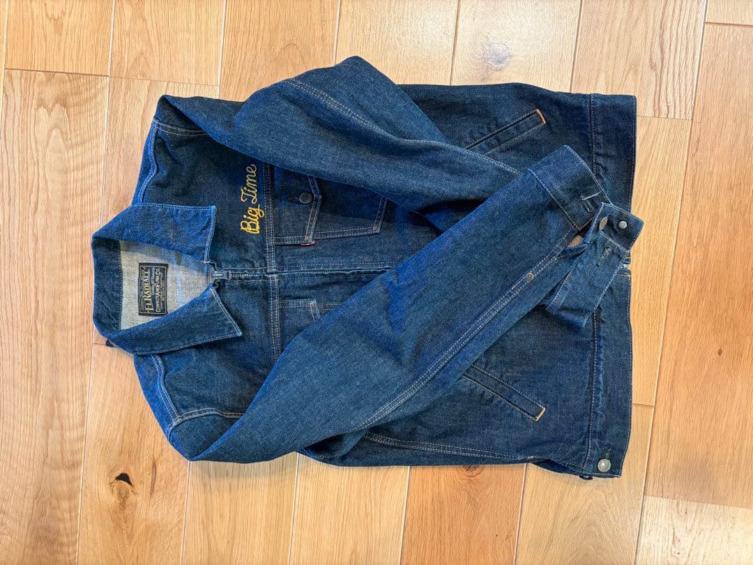 ロ*ブ様 RADIALL Big Time 刺繍 デニムジャケット