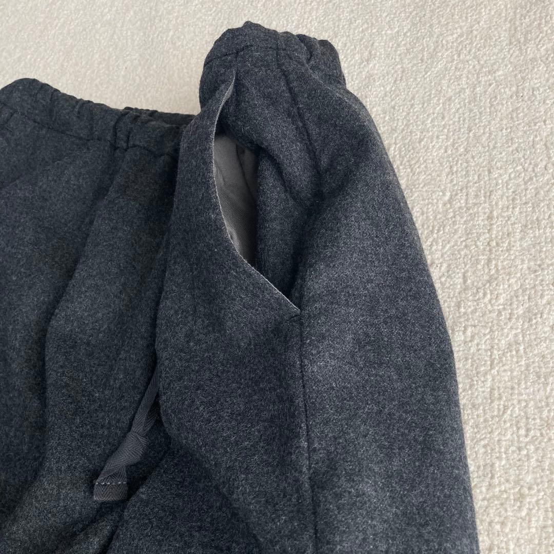 6 ROKU ロク カーゴパンツ ワークパンツ ワイド 38 M グレー 秋冬