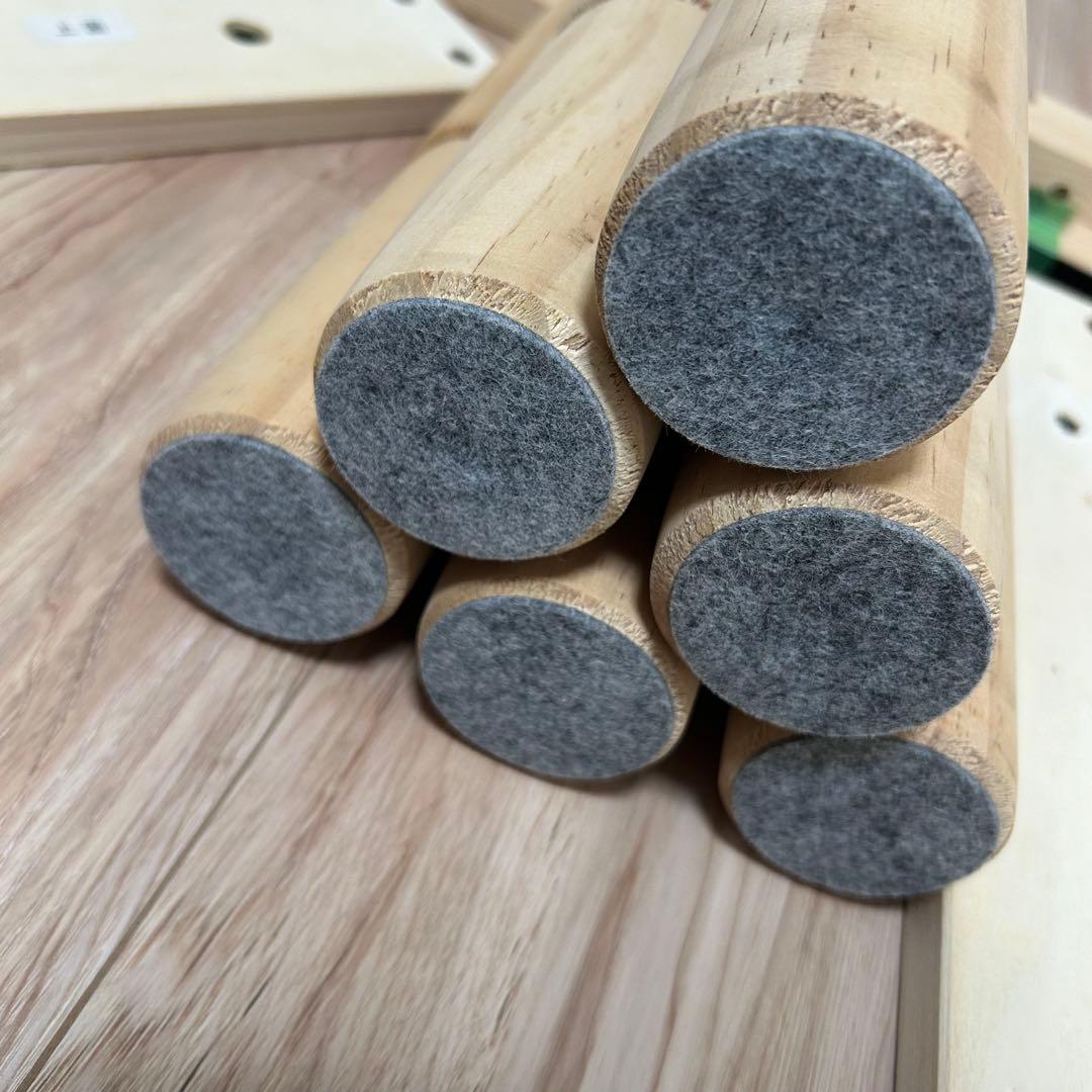 限定価格★【美品】すのこベッド ローベッド 布団干し可！組立簡単！送料込み！